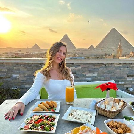 Flower Pyramids Inn Kafret el-Gabal Dış mekan fotoğraf
