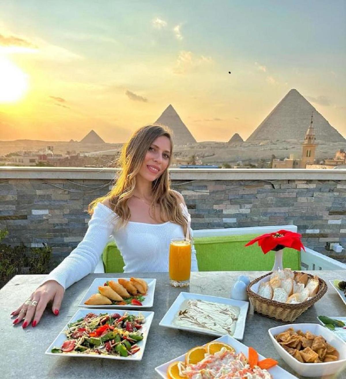 Flower Pyramids Inn Kafret el-Gabal Dış mekan fotoğraf