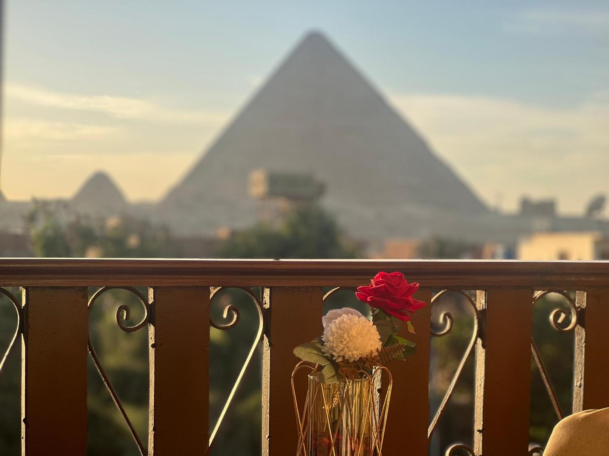 Flower Pyramids Inn Kafret el-Gabal Dış mekan fotoğraf