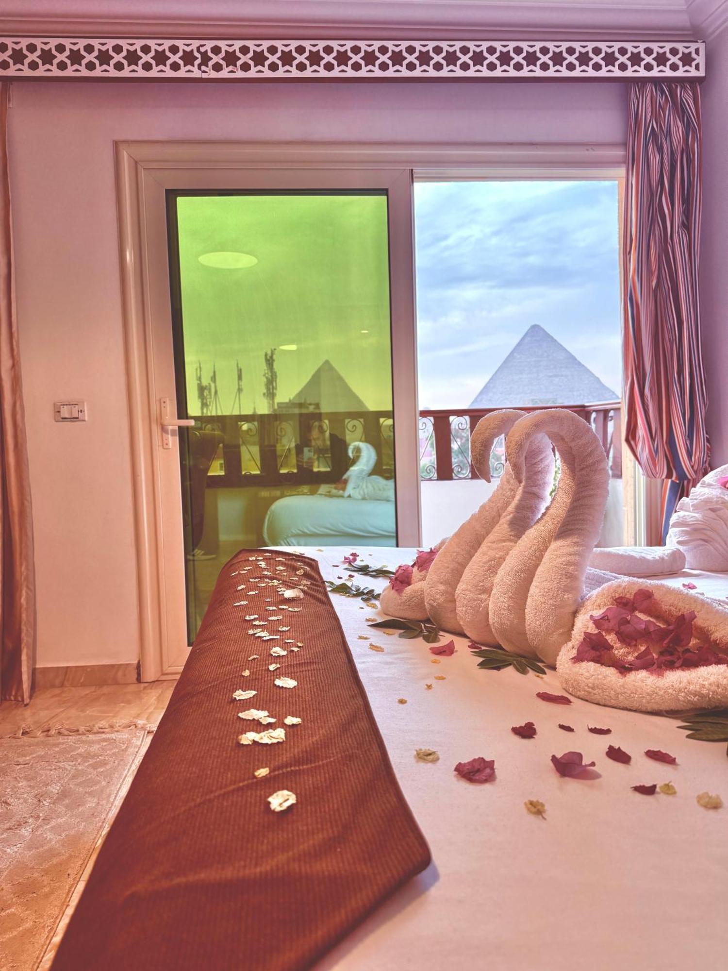 Flower Pyramids Inn Kafret el-Gabal Dış mekan fotoğraf