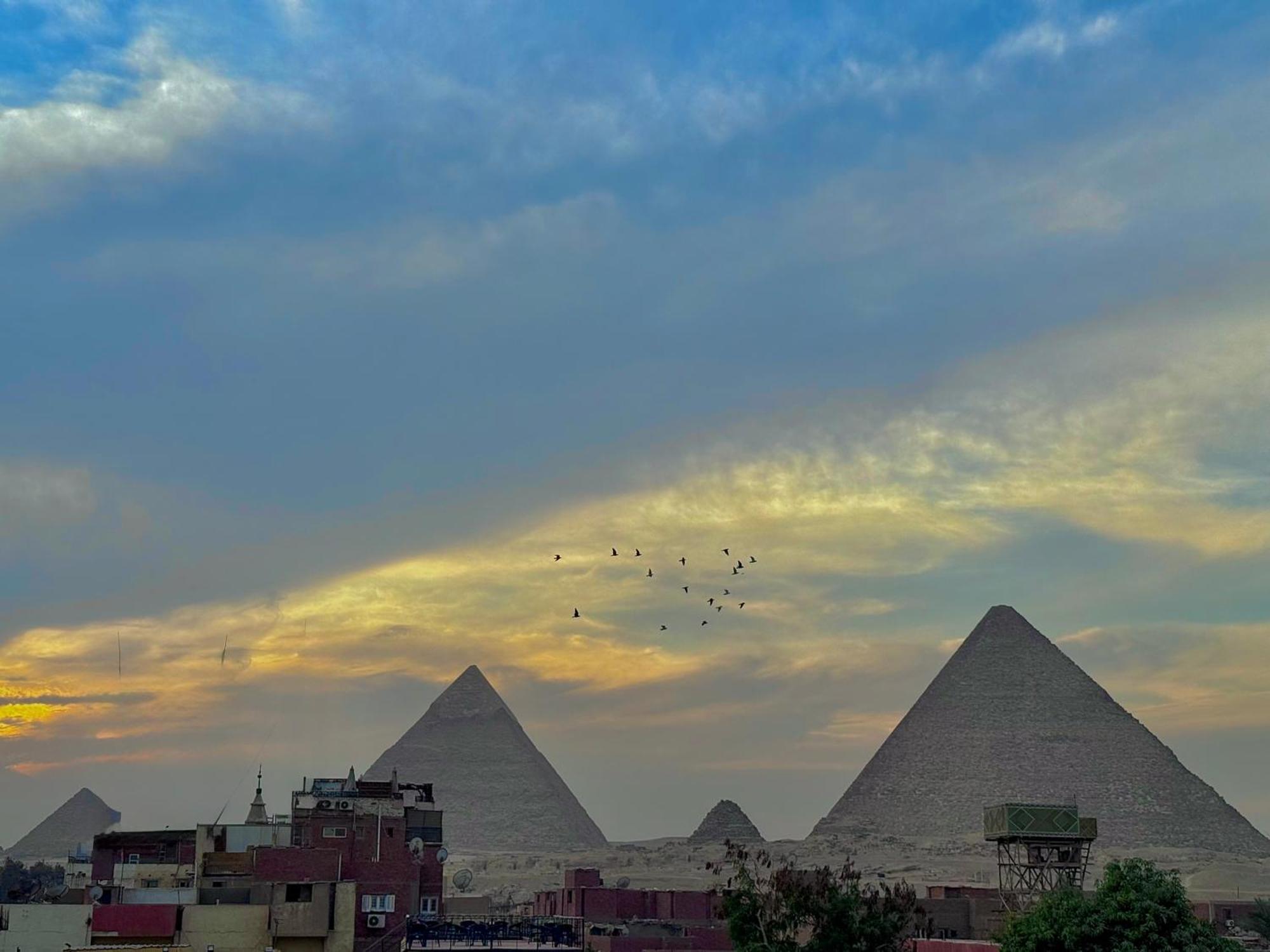 Flower Pyramids Inn Kafret el-Gabal Dış mekan fotoğraf