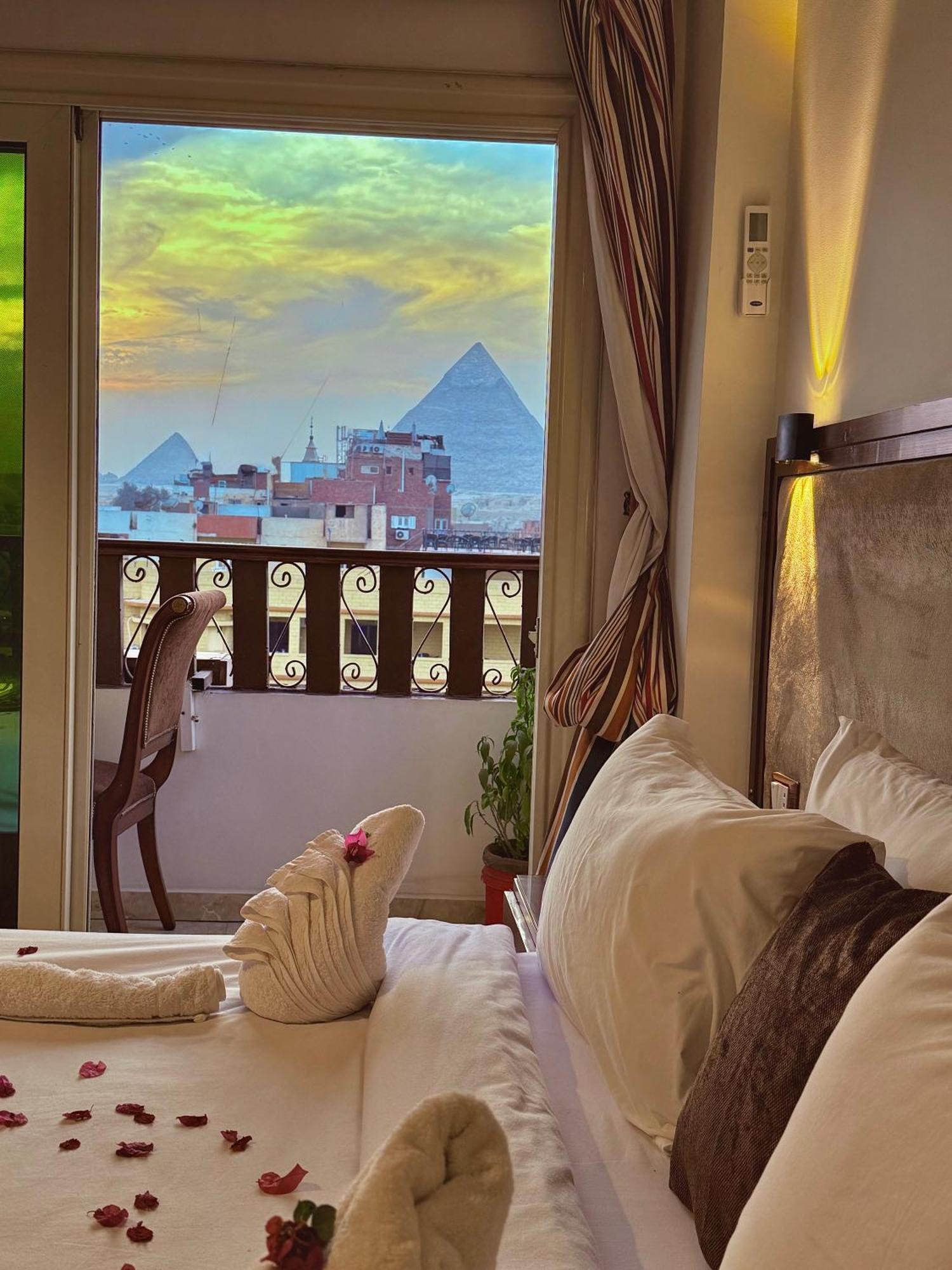 Flower Pyramids Inn Kafret el-Gabal Dış mekan fotoğraf