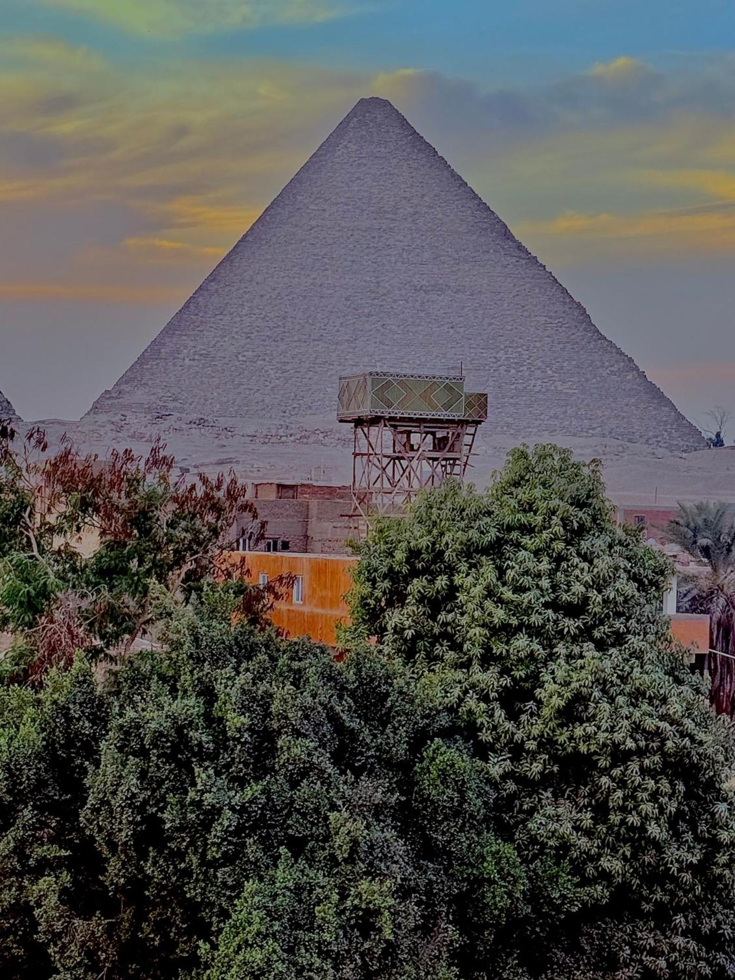 Flower Pyramids Inn Kafret el-Gabal Dış mekan fotoğraf