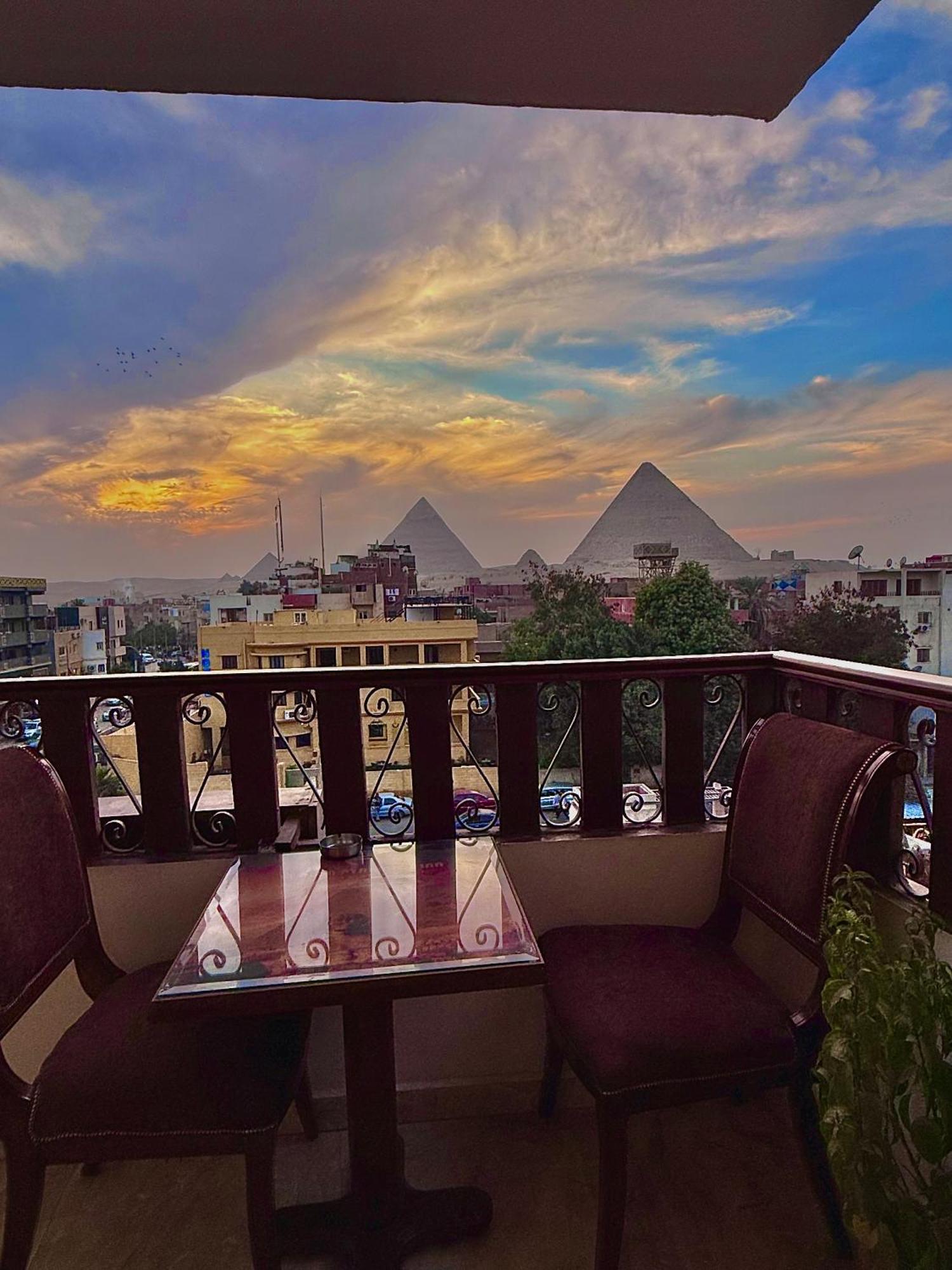 Flower Pyramids Inn Kafret el-Gabal Dış mekan fotoğraf