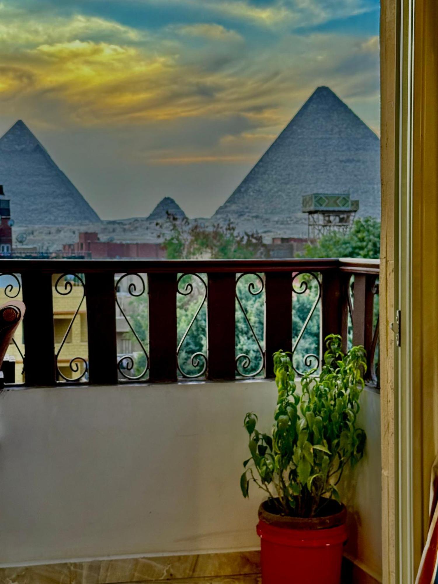 Flower Pyramids Inn Kafret el-Gabal Dış mekan fotoğraf